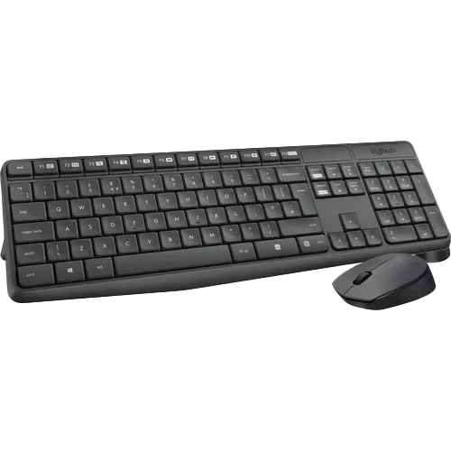 Combo clavier souris MK235 gris sans fil – Image 2