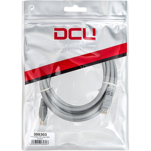 Câble RJ45 Cat6 Gris 3m – Image 2